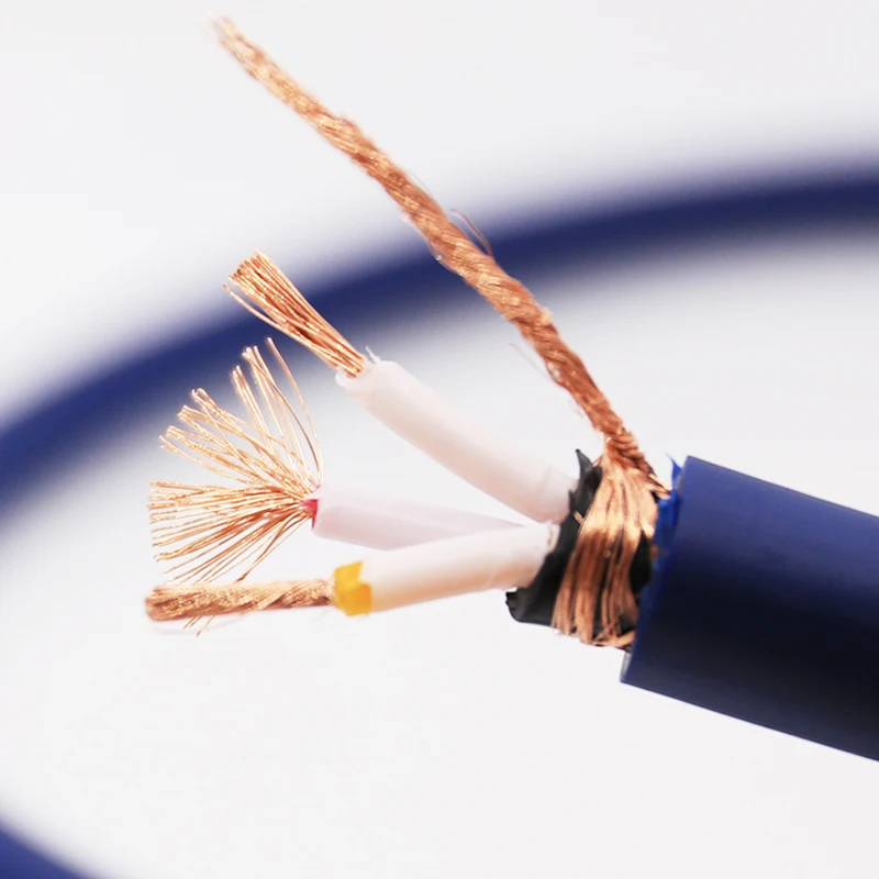 Кабель питания американского стандарта из меди и углеродного волокна|cable hifi|copper