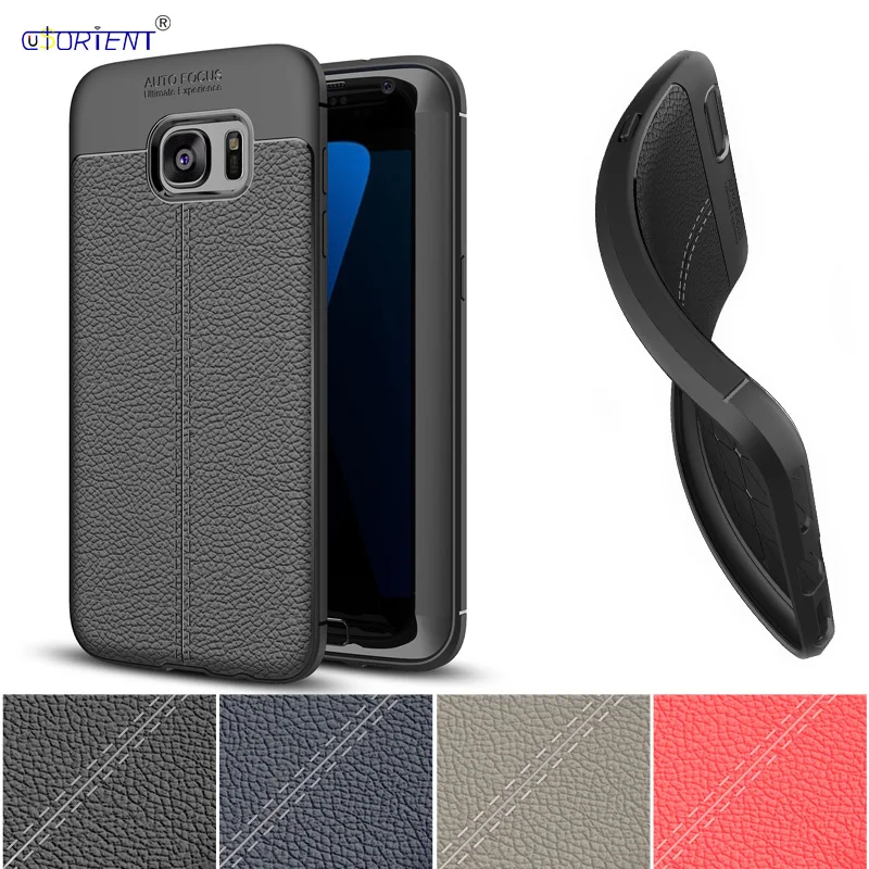 Чехол для Samsung S7 Edge SM-G935 силиконовый кожаный чехол G935 G935F G935FD SM-G935F SM-G935FD G935k |