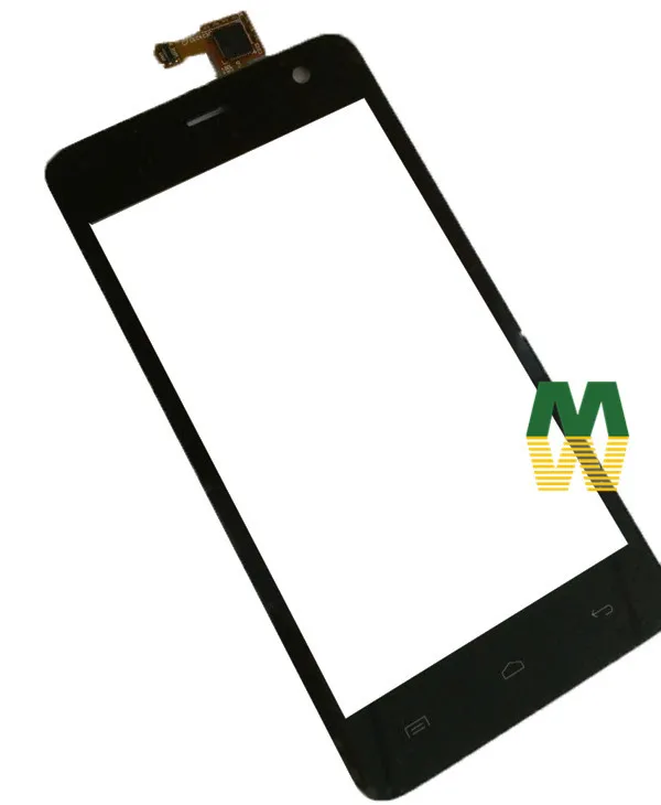 1 шт./лот для Micromax A106 цифровой преобразователь сенсорного экрана цвет черный и