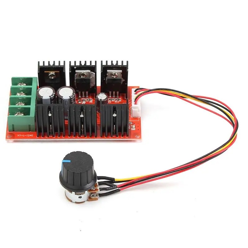 9-50V 40A DC регулятор скорости двигателя ШИМ RC контроллер 12V 24V 48V 2000W Макс горячая распродажа