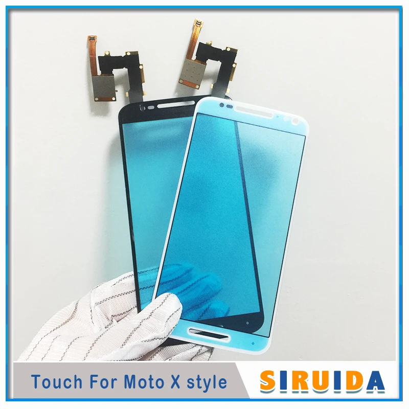 10 шт. сенсорный ЖК экран 5 7 дюйма для Motorola Moto X3 X Style XT1570 XT1572 XT1575 Сменное переднее