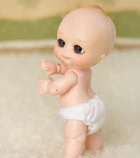 1/12 весы телесного цвета BJD малыш эльф SD шарнир куклы модельная фигурка из смолы