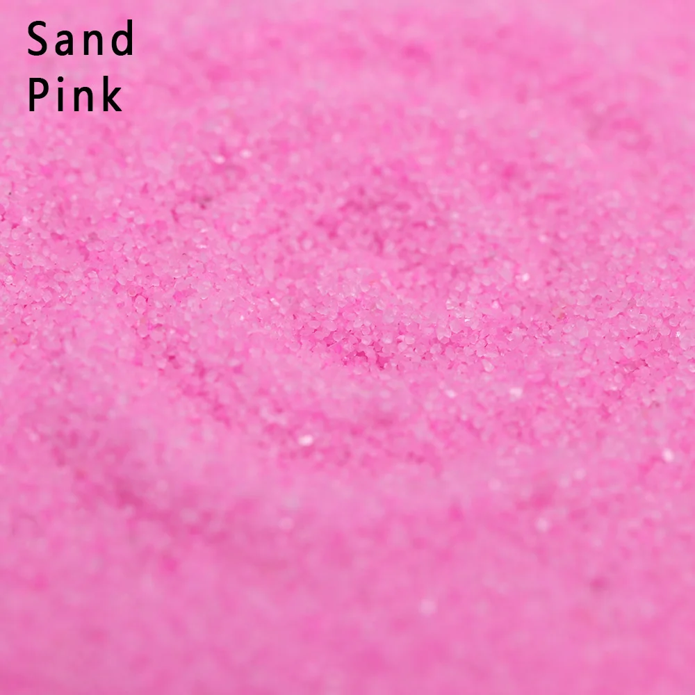 sand pink 1 сумка для микро ландшафтного дизайна песок Mini Stone миниатюры Террариум орнамент сад воды в аквариуме Funtain фигурка аксессуары «сделай сам» - Цвет: sand pink
