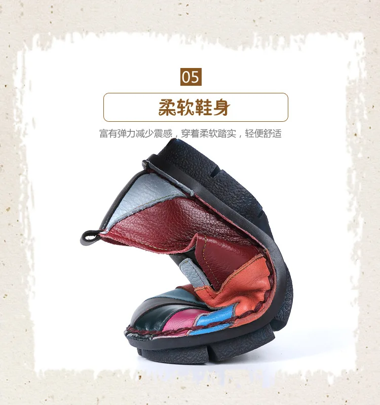 New Female Summer Moccasins Casual ballerina Designer Women Genuine Leather Loafers Mixed Colors Ladies Ballet Flats Shoes | Обувь