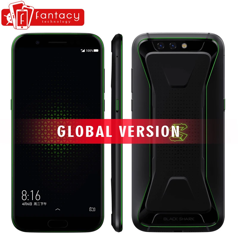 Xiaomi Black Shark игровой телефон Глобальная версия Snapdragon 5 99 845 &quotFHD полный экран