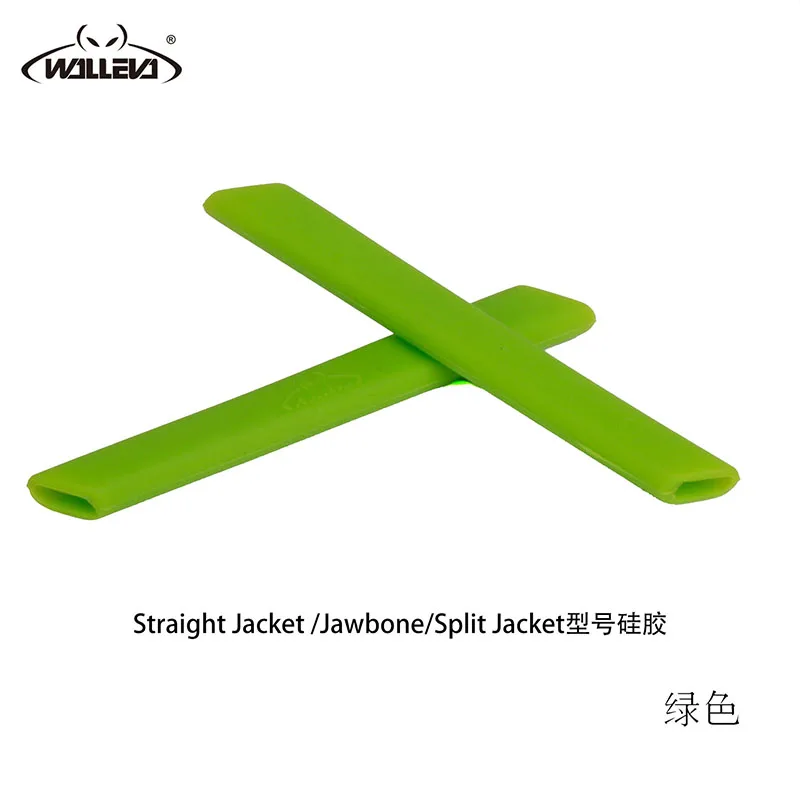 Walleva Earsocks для Oakley Jawbone/Разделение куртка/минуту 2.0/Солнцезащитные очки для женщин 8 видов цветов доступны - Цвет: Зеленый