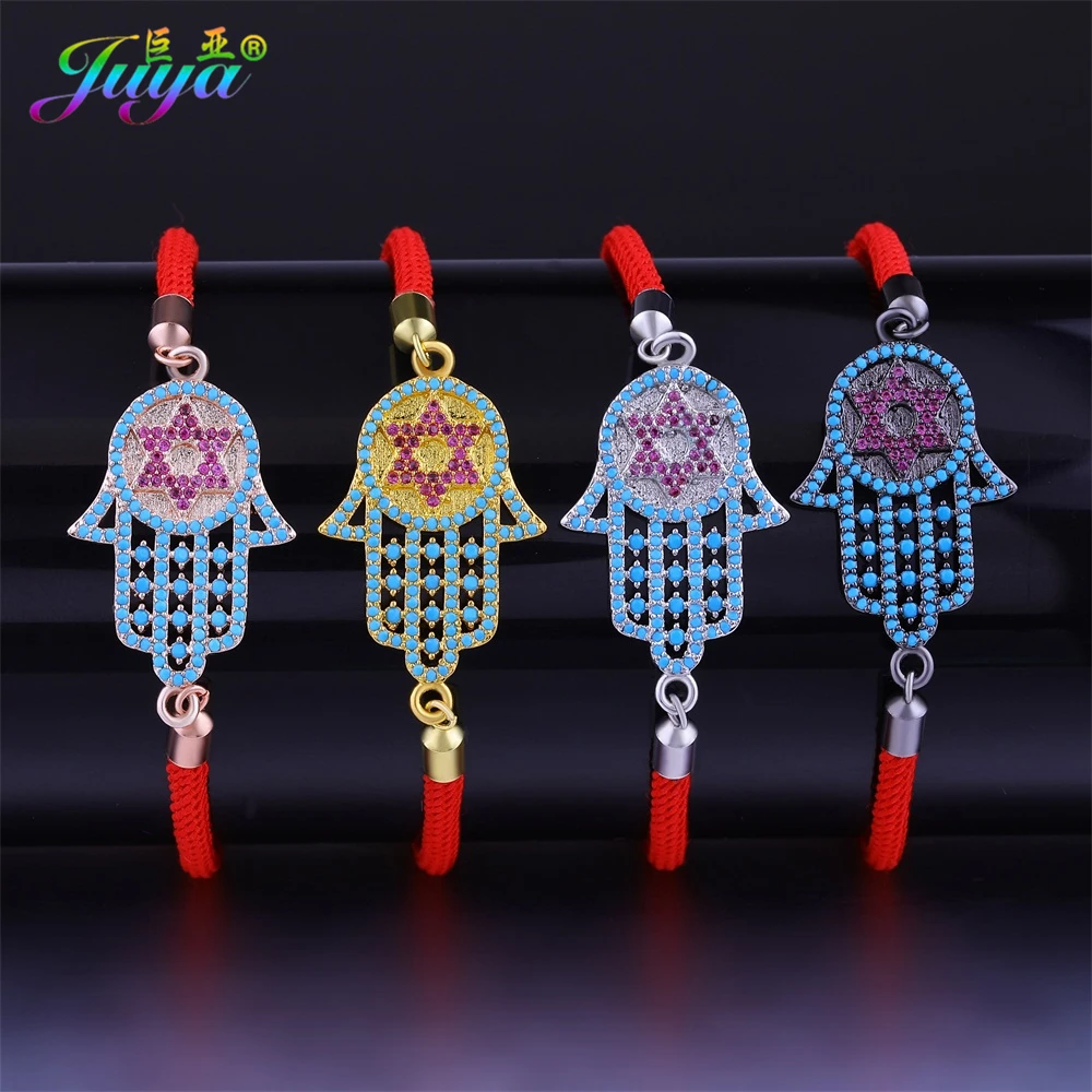 Звезда Давида ювелирные изделия закрепка кубический цирконий золото/розовое