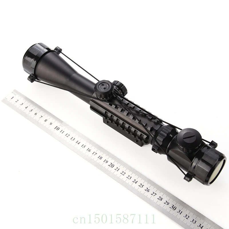 Охотничья оптика 3-9X40 с подсветкой Красный лазерный прицел голографическим