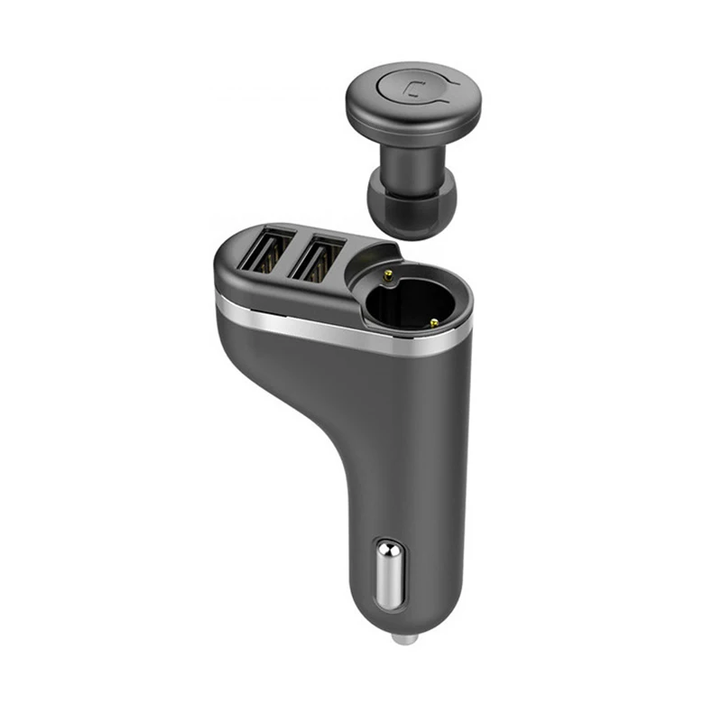 Bluetooth наушники беспроводные автомобильное зарядное устройство USB интерфейс 4 2