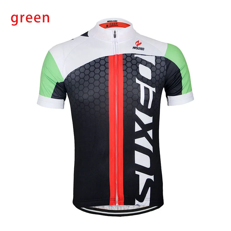 ZSS52 green ARSUXEO, Мужская велосипедная майка, велосипедная, с длинным рукавом, горная, MTB, ropa, ciclismo, hombre, Джерси, одежда, рубашки, bicicletas - Цвет: ZSS52 green