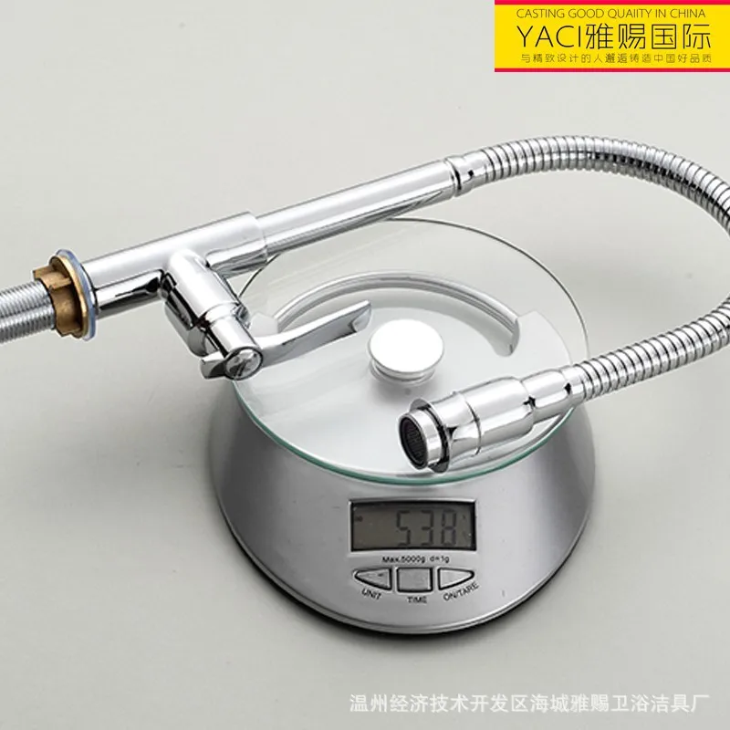 

ITAS-6656 New single cold kitchen faucet copper kitchen faucet sink 360 degree rotation sink faucet-40