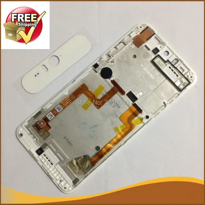 1 шт. белая рамка для мобильного телефона пленка ЖК дисплей HTC Desire Eye M910x экран