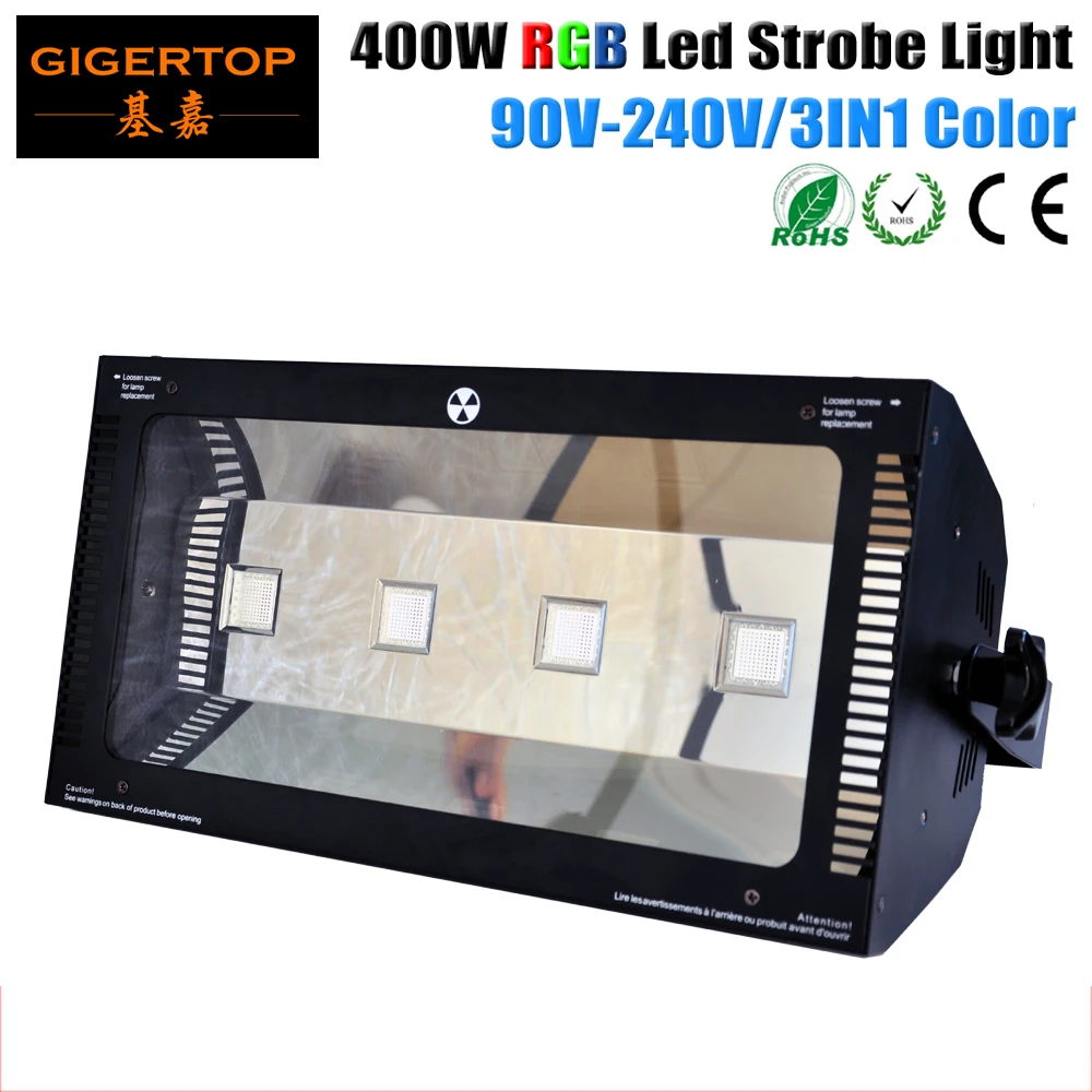 Светодиодный RGB стробоскосветильник TIPTOP TP S18RGB 400 Вт Новое поступление