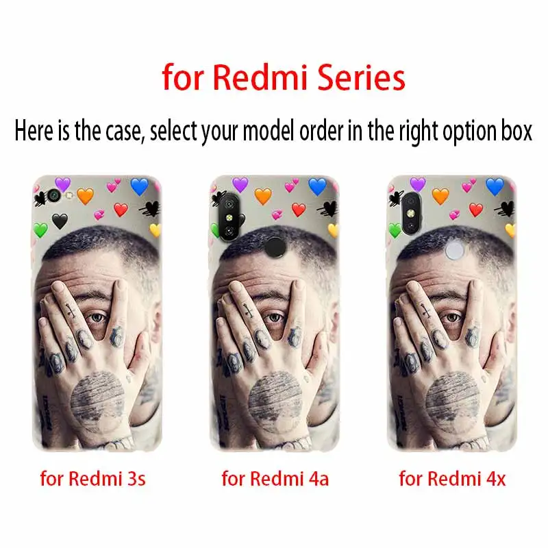 Силиконовый прозрачный мягкий чехол Macs Miller из ТПУ для Xiaomi Redmi Note 10 9 8 7 6 5 Pro Max 10S 9T 8T