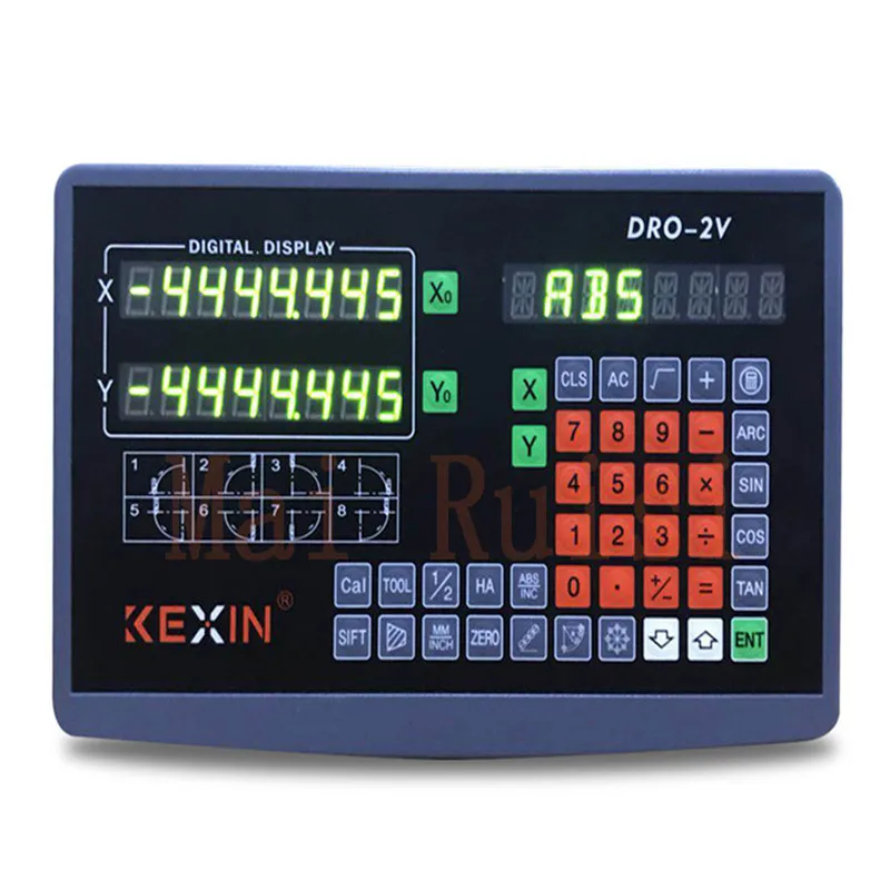 2 Axis Digital Readout Linear Scale linear sensor 900&amp300mm DRO Ruler CNC Milling Drilling Machine | Инструменты