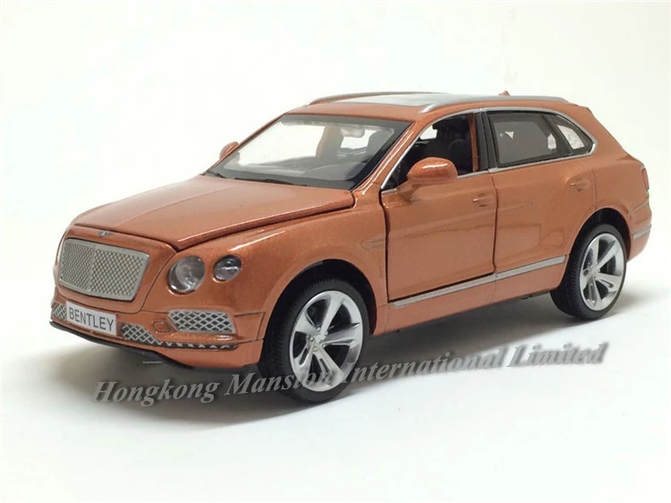Лицензионная модель автомобиля в масштабе 1:32 для Bentley Bentayga литье под давлением