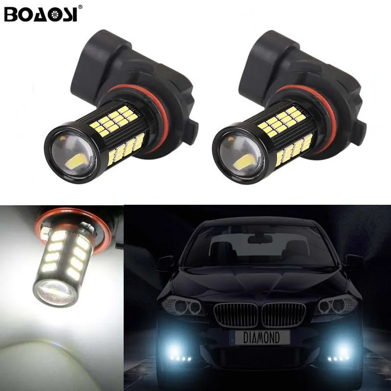 2 шт. мощные светодиодные лампы H11 для противотуманных фар BMW Mazda Honda Ford mondeo mk3|Фара