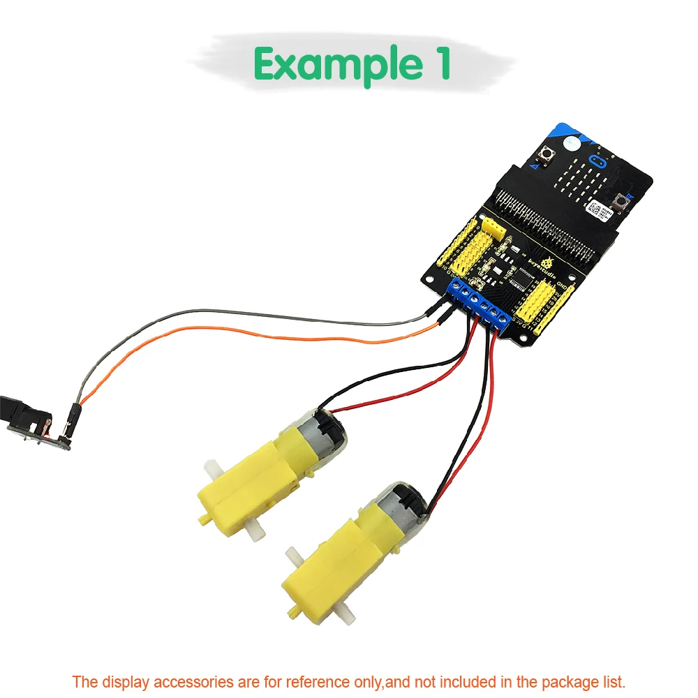Keyestudio плата выключателя привода двигателя для Micro : Bit|Интегральные схемы| |