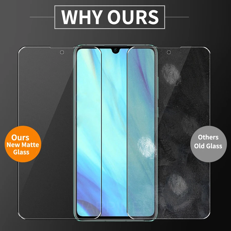 Матовое закаленное стекло для huawei P20 Pro P30 Lite Honor 20 Pro View 20 8X Play 20i Honor 10 Lite Защитная пленка для экрана