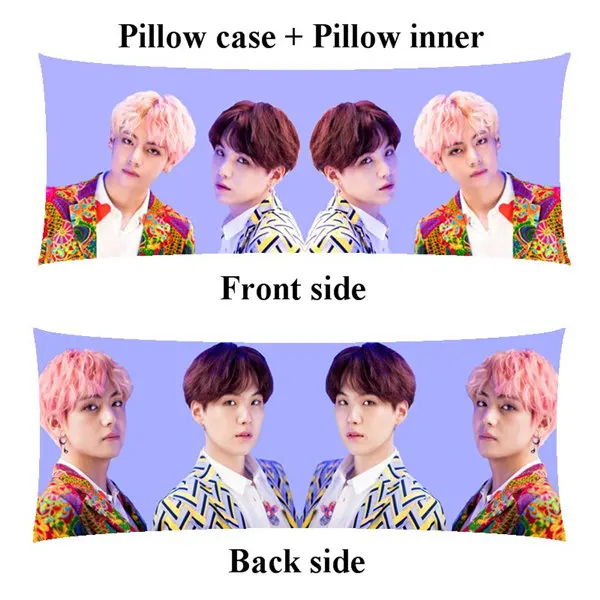 pillow Новая SUGA обнимающая длинная подушка включает внутреннюю Bangtan мальчиков мин Юн Ки тела подушку настроить - Цвет: pillow