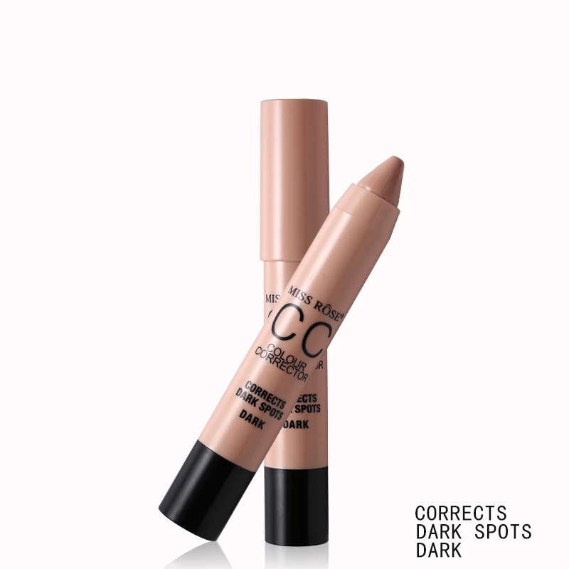 dark Miss Rose Крем-корректор, карандаш для глаз, основа для лица, макияж, полное покрытие, скрывает акне, покраснение, корректор, маркер карандаш, контур, Стик - Цвет: dark