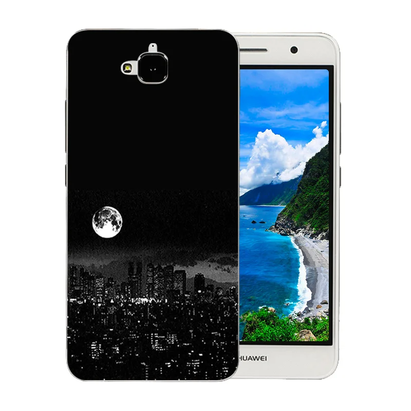 Роскошные матовые 5 0 дюйма для Huawei Y6 Pro мягкие чехлы телефонов с ледяным узором Honor