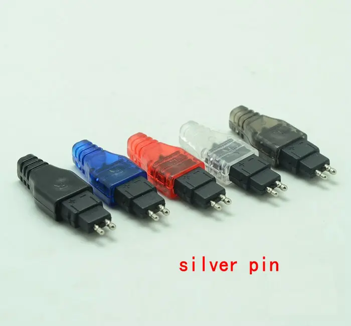 10 пар/лот Золотой/Серебряный Позолоченный разъем для DIY HD650 HD600 HD565 580 HD25 525 535 545 265