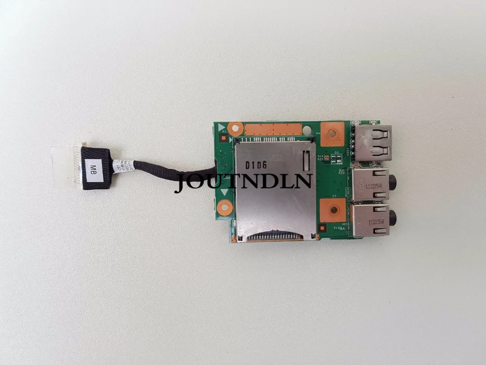 JOUTNDLN для Lenovo IdeaPad V570 B570 B570E B575 Z570 Z575 USB аудио плата с кабелем 55.4M502. 001 48.4PA04. 01 55.4PN02.