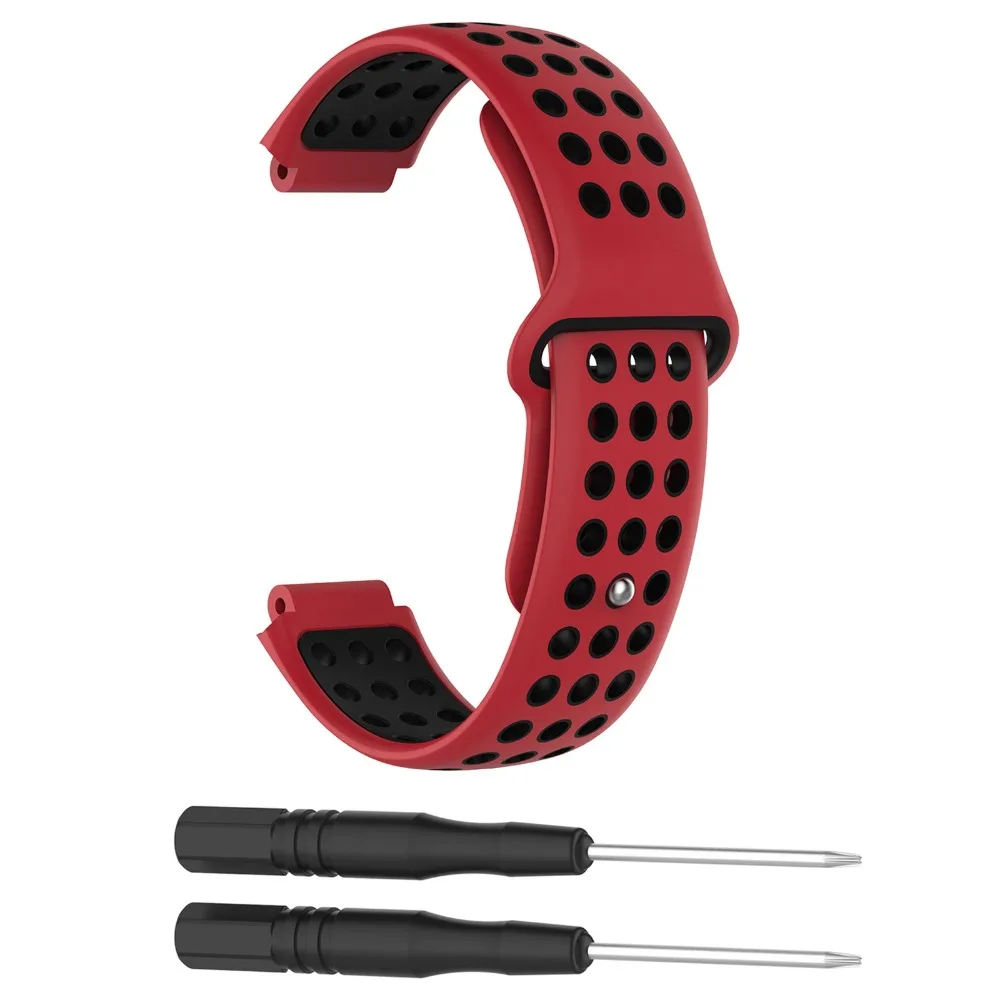 22 мм спортивный силиконовый ремешок на запястье для Garmin Forerunner 220 230 235 630 620 735 Garminm