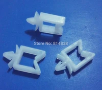 wkooa chp 1 white plastic nylon wire mount cable tie holder beam line block 1000 pcs