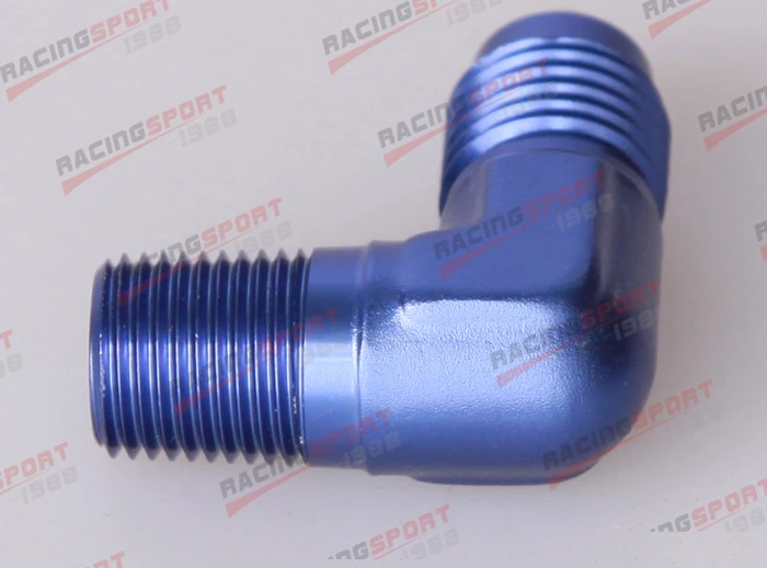 AN10 AN -10 до 1/2 &quotNPT 90-градусный переходник с наружной резьбой | Автомобили и
