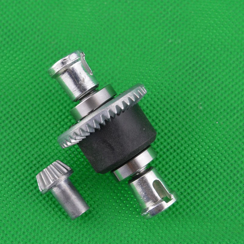 

1 комплект 1:12 четырехколесный привод автомобильный дифференциал в сборе Автомобильная ось передний дифференциал комплект шестеренок для 1/...