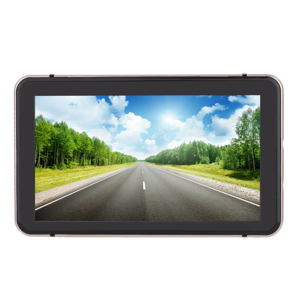 7 &quot сенсорный экран HD портативный GPS навигатор 128 МБ оперативной памяти 4 ГБ
