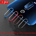 Закаленное стекло для Xiaomi Mi 9T, 9T Pro, Защита камеры, кольцо 7,5 H на камеру телефона, мягкое стекло для Redmi K20, K20 Pro, 3 упаковки