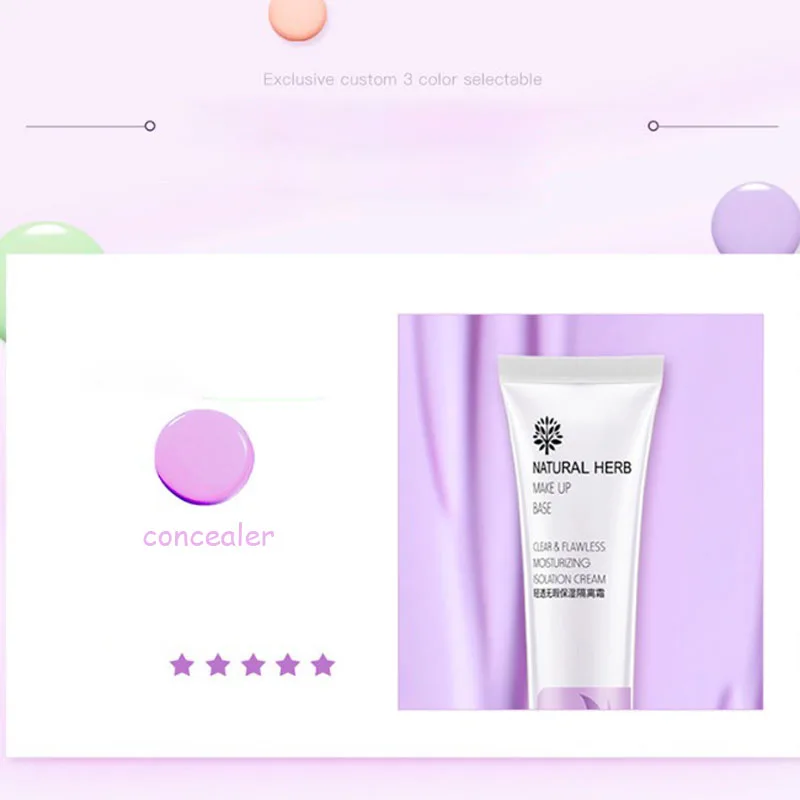 Primer Makeup Pores Invisible Face Lotion Concealer Base Pore Make Foundation Matte | Красота и здоровье