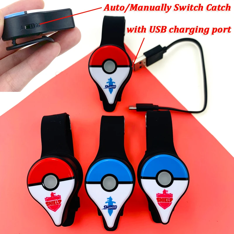Для Pokemon Go Plus, Bluetooth, браслет, часы, авто ловля, игра, аксессуар для kingd, умный браслет+ USB кабель