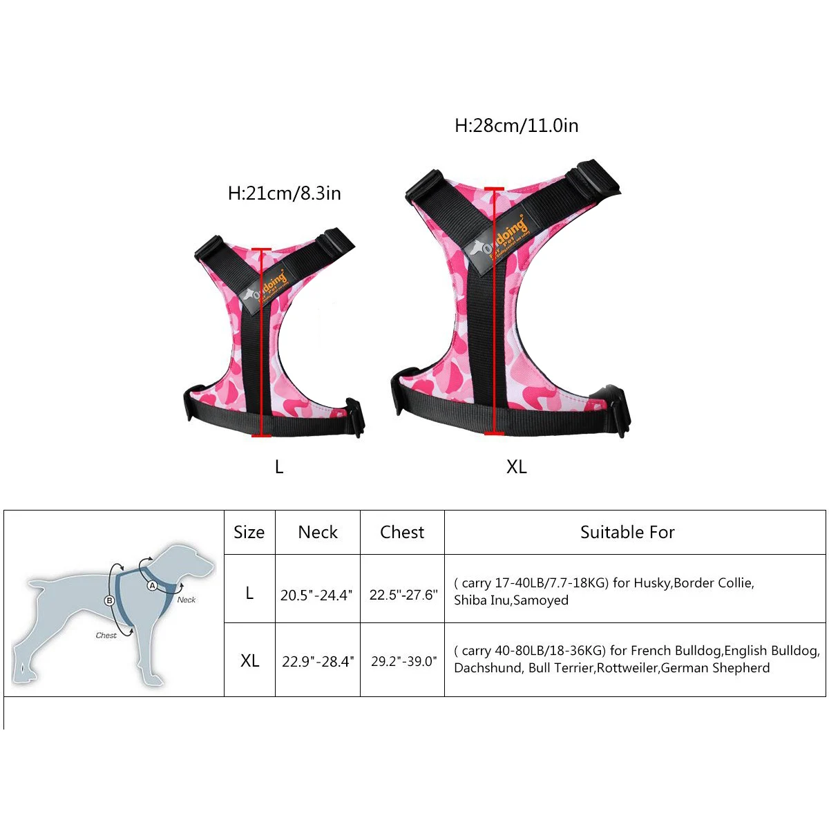 Pink Поводок для собак с ручкой жилет для собак со съемным седлом сумка подходит для выхода. Подходит для собака большого размера - Цвет: Pink