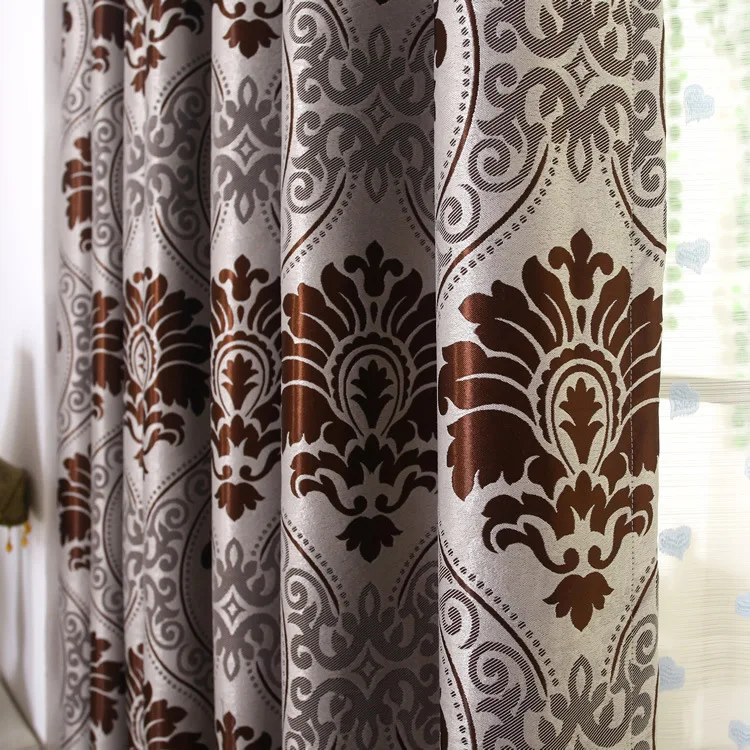 Дешевые жаккардовые европейские роскошные шторы для гостиной|curtains for|luxury