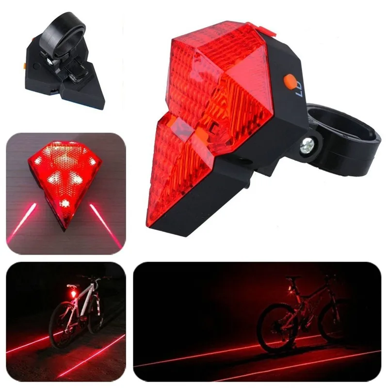Перезаряжаемый задний фонарь для велосипеда зоны безопасности велосипедный