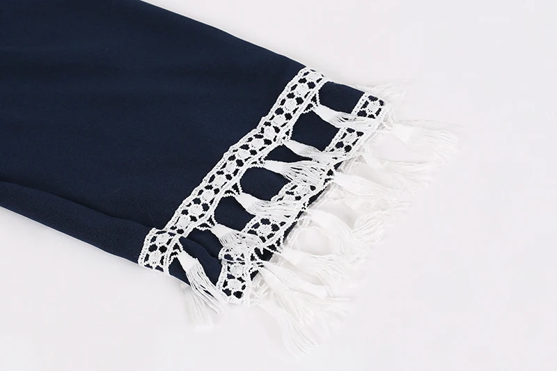 Junnior Summer Fashion Strap Ladies Dress Off The Shoulder Dresses Women Batwing Sleeve Loose Tassel Femme Vestidos | Женская одежда
