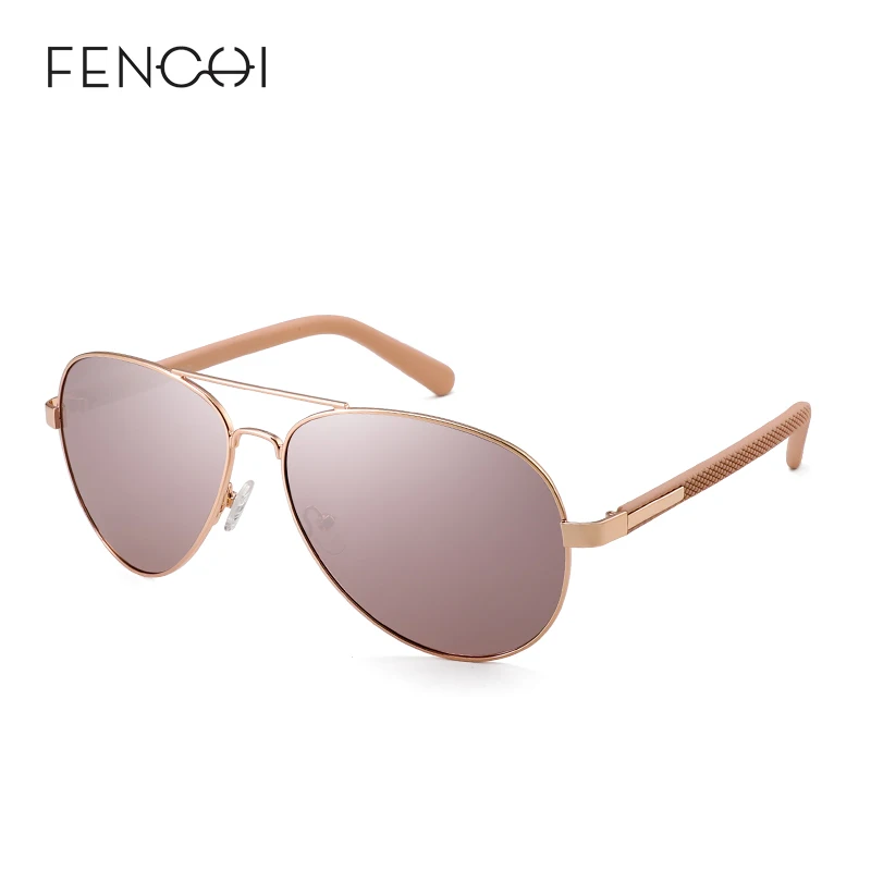 C1 pink FENCHI новые розовые синие ромбические Солнцезащитные очки женские Zonnebril Dames вождения солнцезащитные очки-авиаторы зеркальные очки oculos feminino - Цвет линз: C1 pink