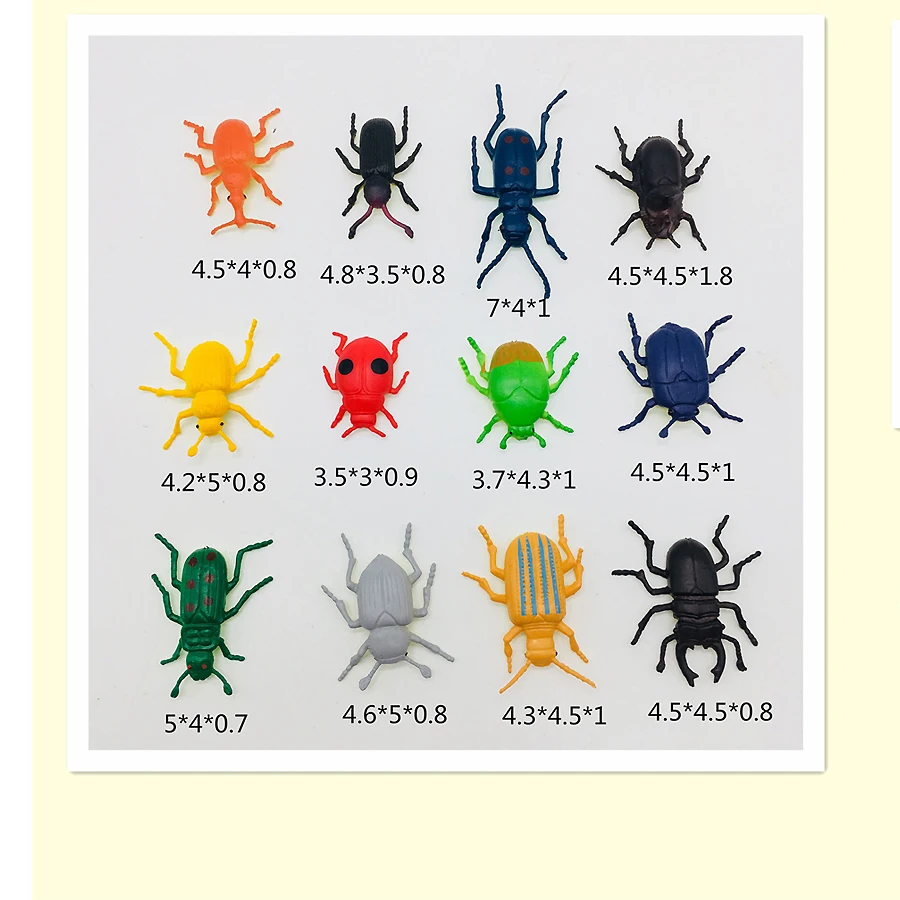 Модель Beetle модель моделирования для детей раннее Когнитивное обучение фигурка