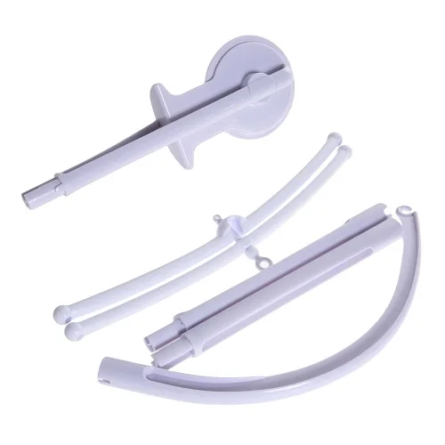Baby Crib Holder DIY Детская кроватка подвесная штанга для мобильного кровать колокольчик Игрушка держатель кронштейн погремушка в коляску держатель без музыкальной коробки и куклы - Цвет: Baby Crib Holder