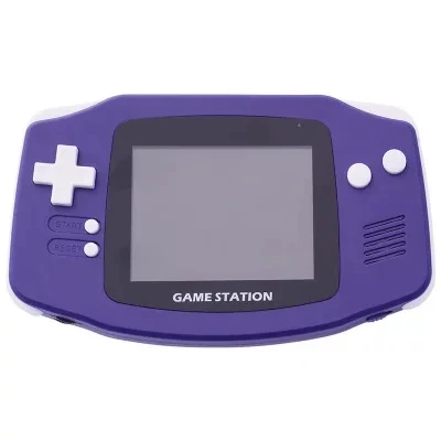 purple WOLSEN ретро портативный мини портативный игровой плеер встроенный в 300 Классическая игра 8 бит 2,6 дюймов цветной экран детская Карманная игровая станция - Цвет: purple