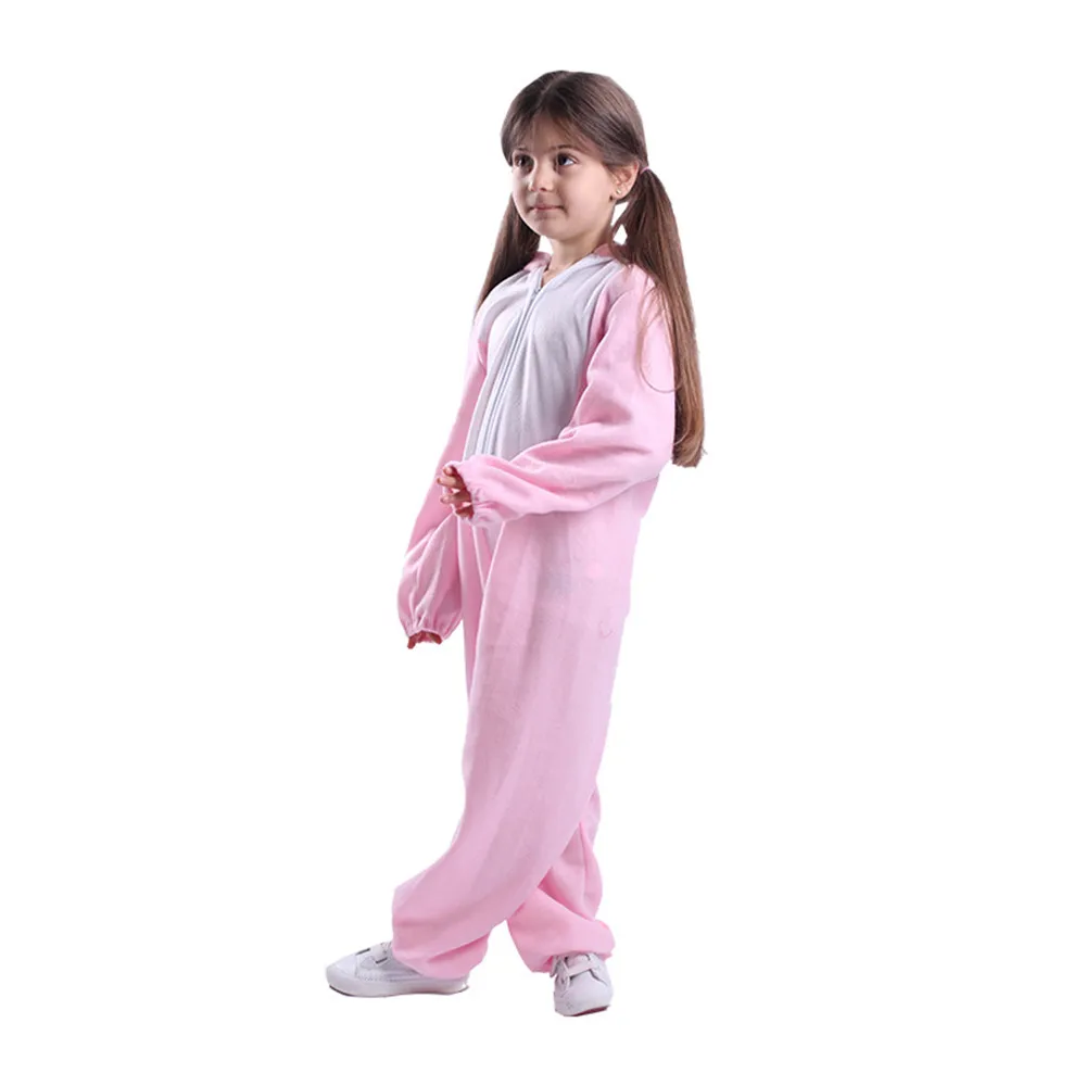 Easter Purim Rabbit Kids Children girls Cosplay Animal Costume Jumpsuit Stage Show Party clothe Halloween costume Anime | Тематическая