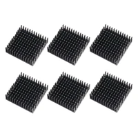6pcs 40mm heatsink cooler cooling heat sink radiator chipset 40mmx40mmx11mm aluminum heatsink for cooling 3d printer