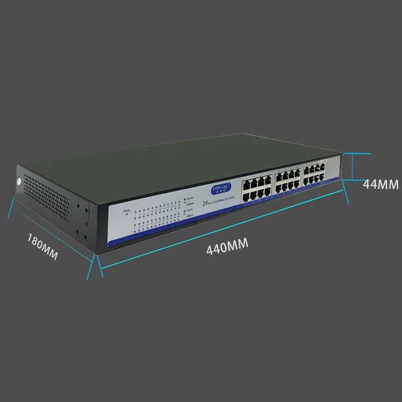 POE инжектор 24 В Пассивный сплиттер сетевой ethernet коммутатор 23 poe порта для wifi точка
