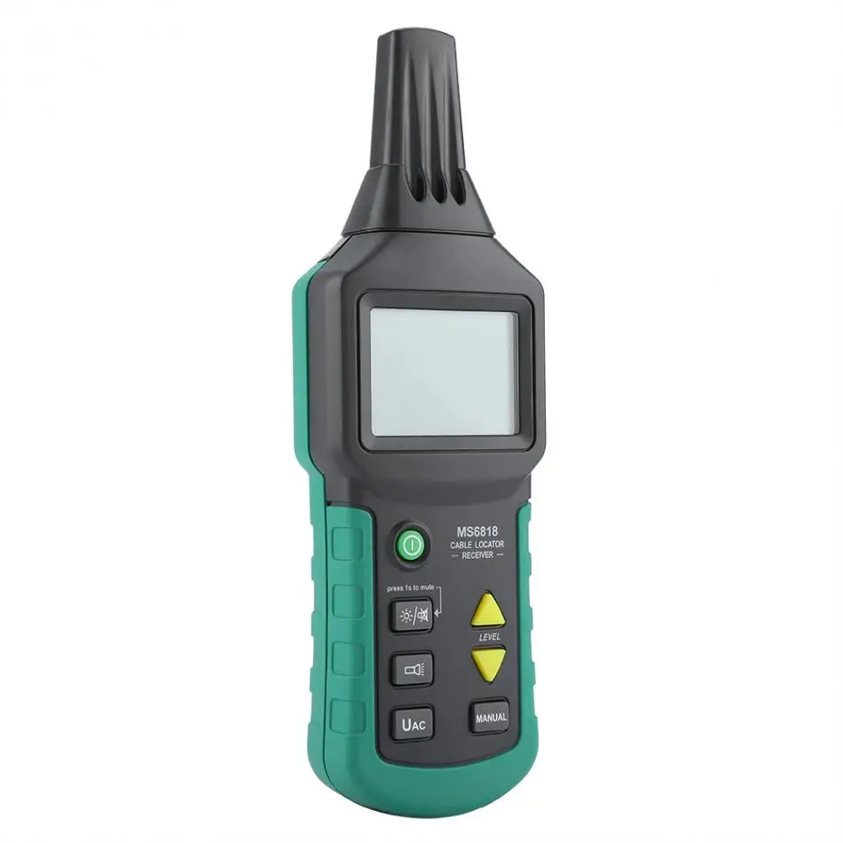 1 компл. Porfessinal кабель локатор MS6818 12 V-400 V AC/DC кабель локатор металлоискатель трубы тестер Линии Трекер