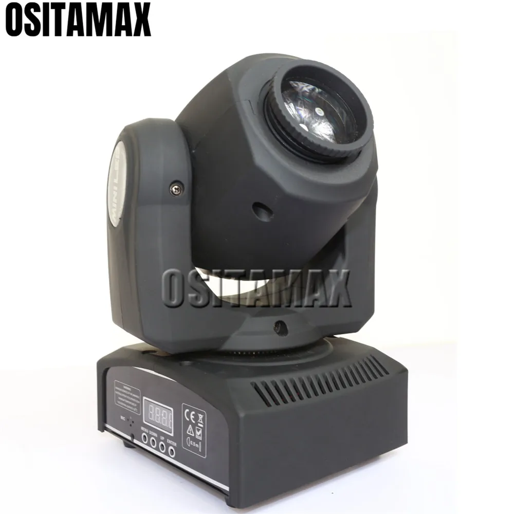 Дешевая сценическая лампа 10 Вт dj Мини движущаяся головка диско inno pocket spot led