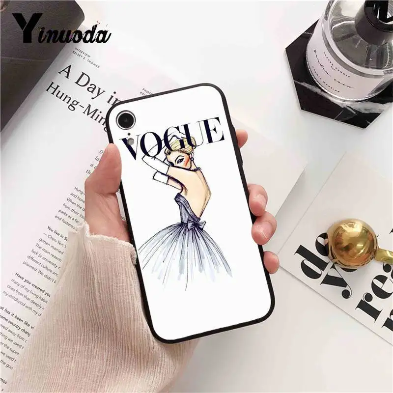 A10 Yinuoda бренд больше проблем, чем Vogue роскошный PhoneCase для iPhone X XS MAX 6 6s 7 7plus 8 8Plus 5 5S SE XR 11 11pro 11promax - Цвет: A10
